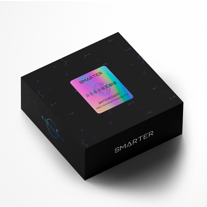 Regenesis Smarter Antioxidant - Dispositivo Antiossidante per Benessere da Apllicare allo Smarphone - Durata 2 Anni